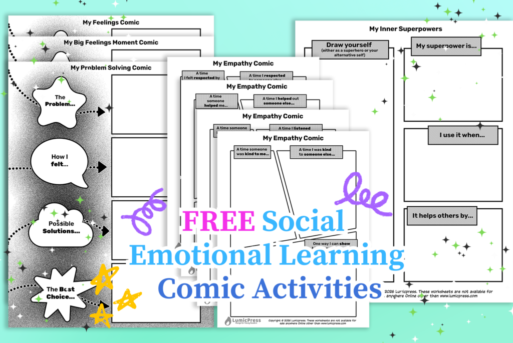 Free Social Emotional Learning Comic Worksheets for Kids (SEL ...